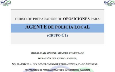 Curso de preparación para Policía Local – Grupo C