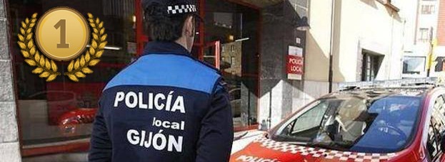 Resultado final de la Convocatoria de Agentes de Policía Local en Gijón
