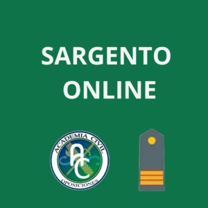 Curso Online SARGENTO (pago mensual, no automático)